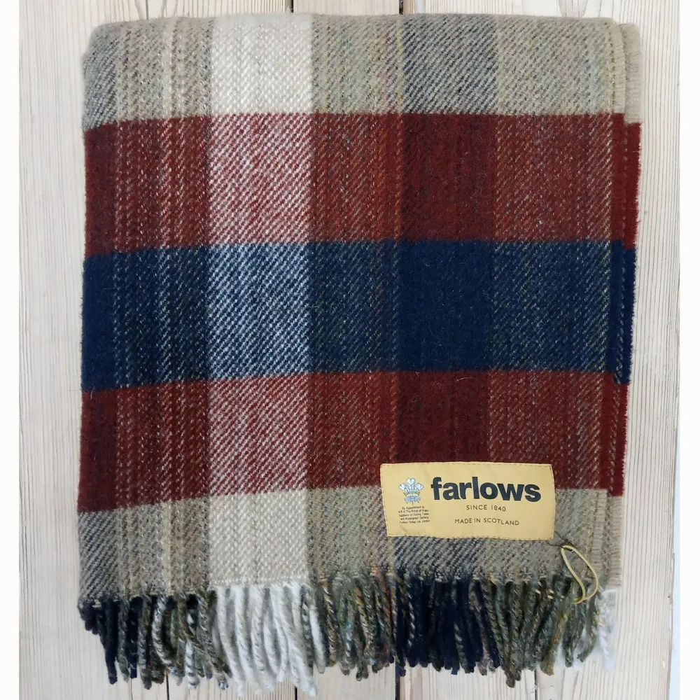 Farlows Lambswool Bothy Blanket