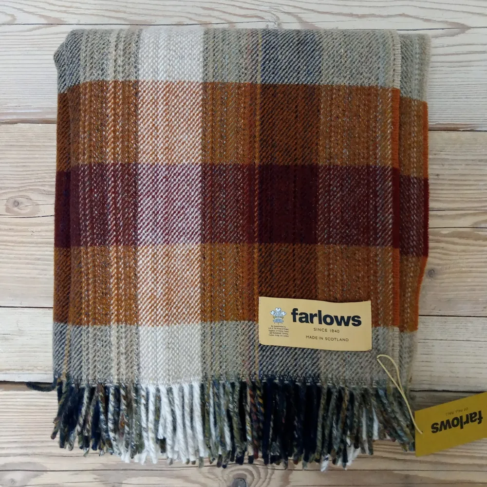 Farlows Lambswool Bothy Blanket