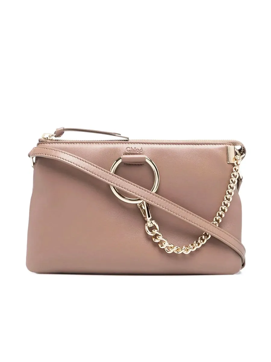 Faye Small Leather Crossbody Bag