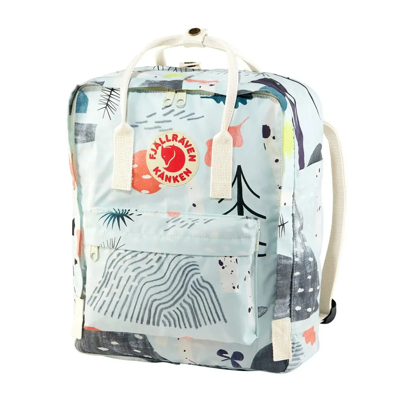 Fjallraven Kanken Art Classic Backpack Birch Forest