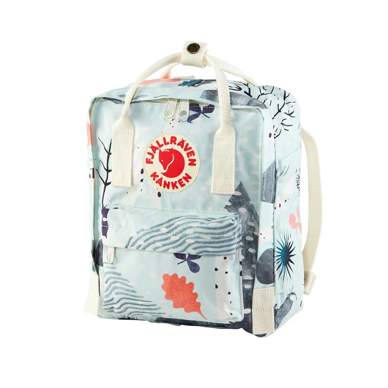 Fjallraven Kanken Art Mini Backpack Birch Forest