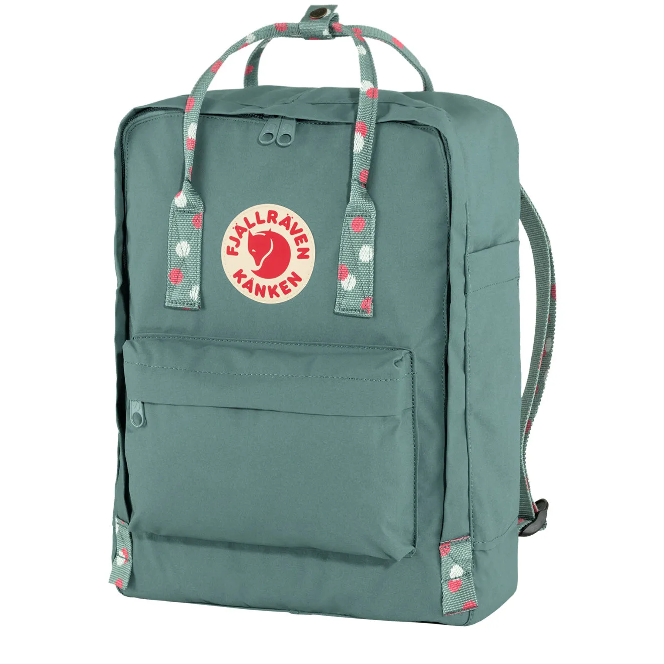 Fjallraven Kanken Classic Backpack Frost Green / Confetti Pattern