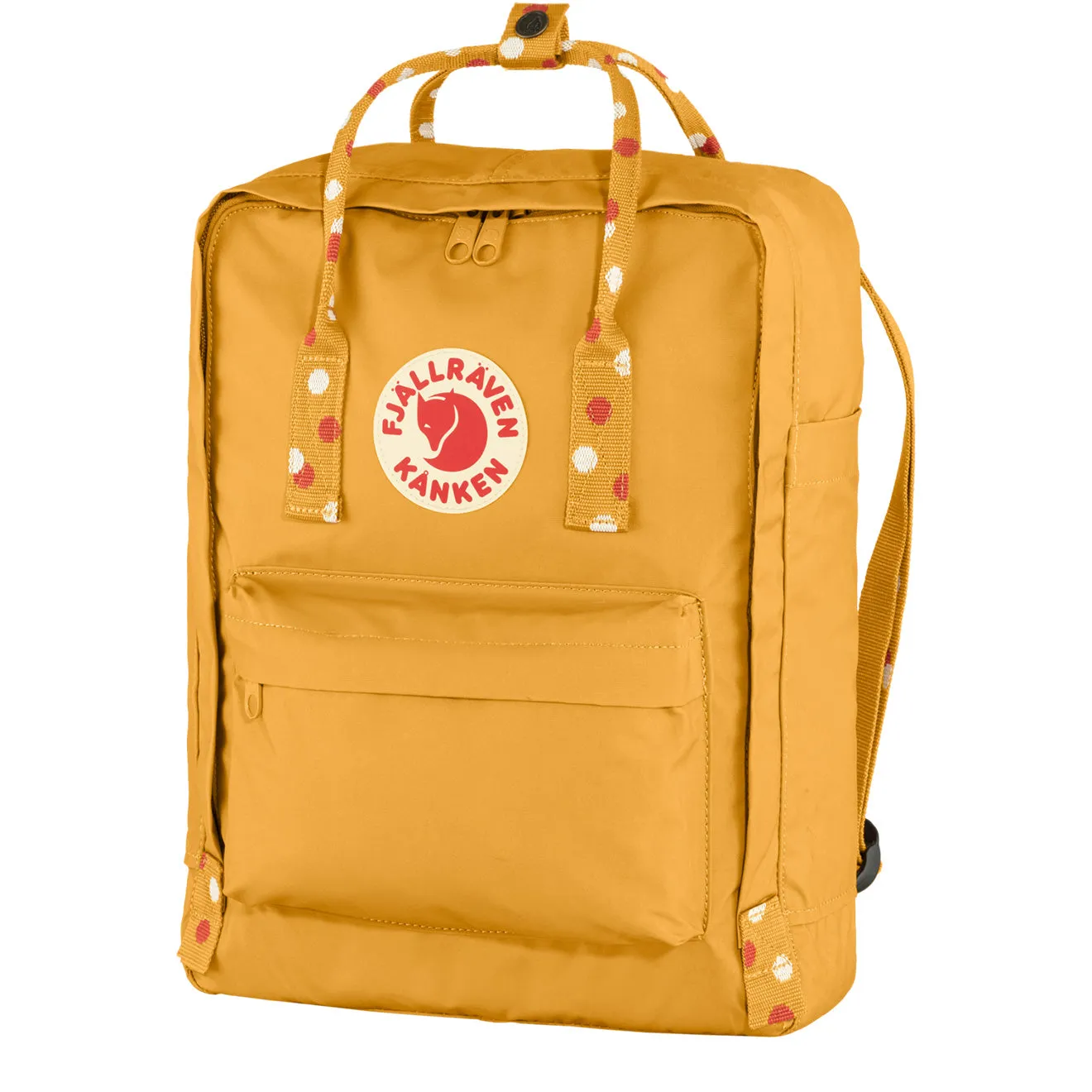 Fjallraven Kanken Classic Backpack Ochre / Confetti Pattern