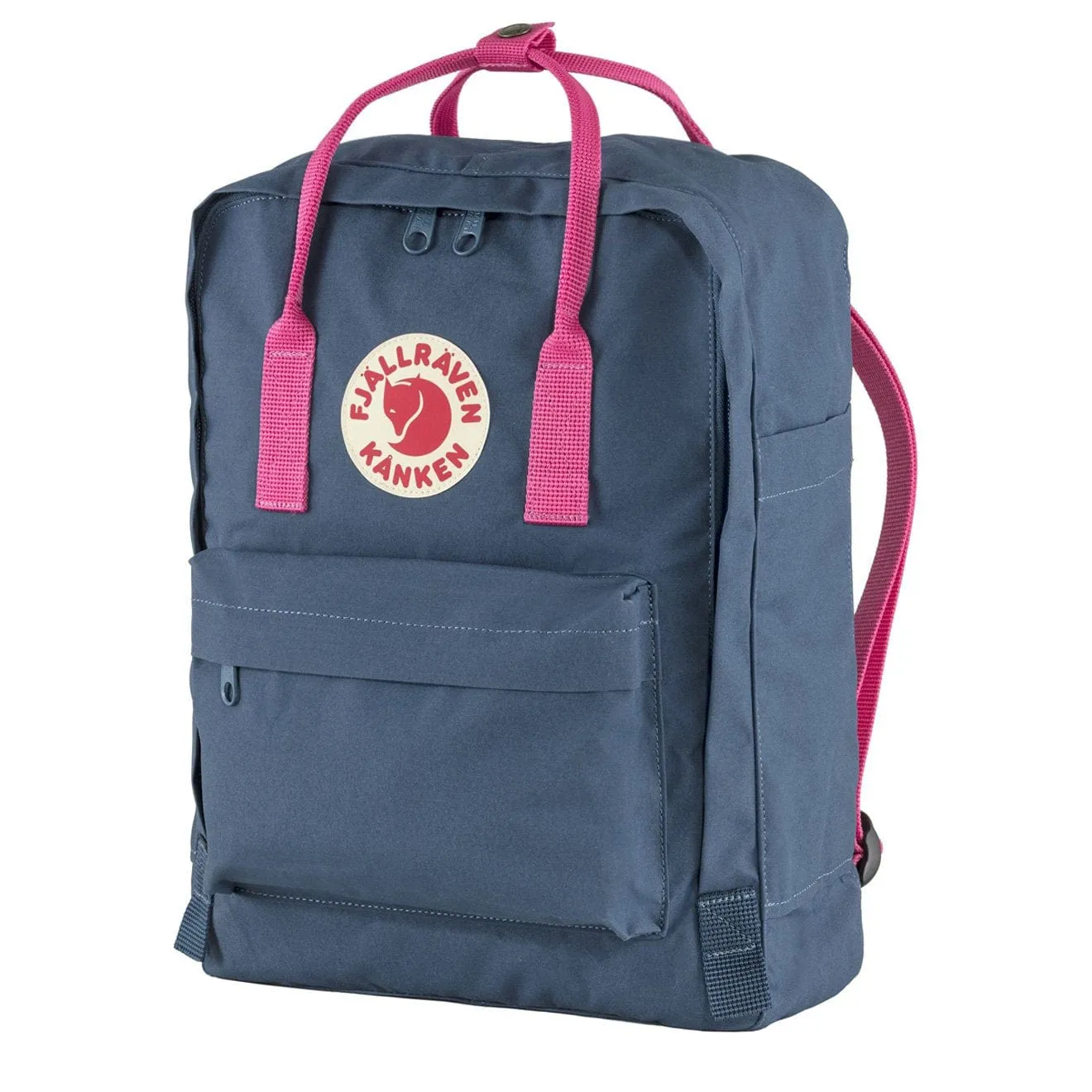 Fjallraven Kanken Classic Backpack Royal Blue / Flamingo Pink