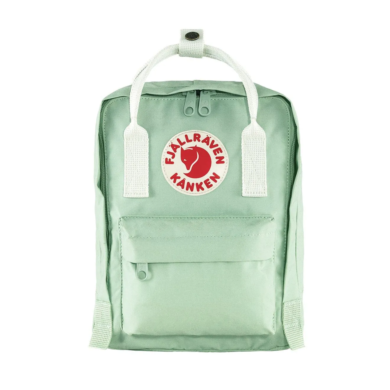 Fjallraven Kanken Mini Backpack Mint Green / Cool White