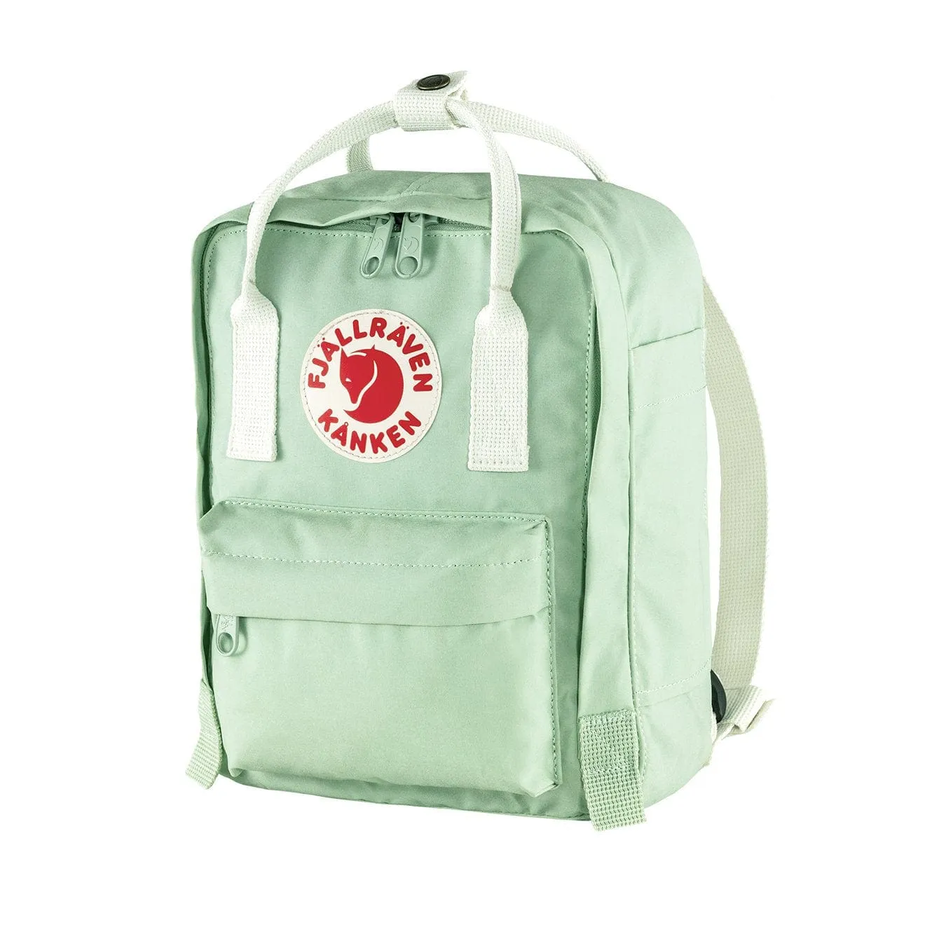 Fjallraven Kanken Mini Backpack Mint Green / Cool White