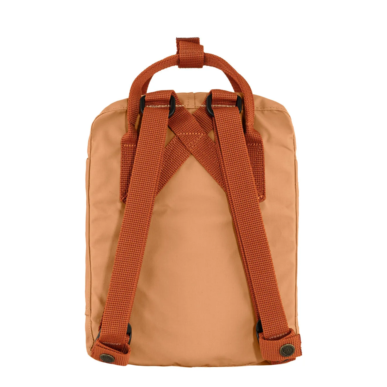 Fjallraven Kanken Mini Backpack Peach Sand / Terracotta Brown