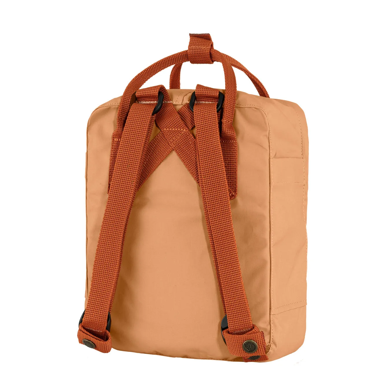 Fjallraven Kanken Mini Backpack Peach Sand / Terracotta Brown