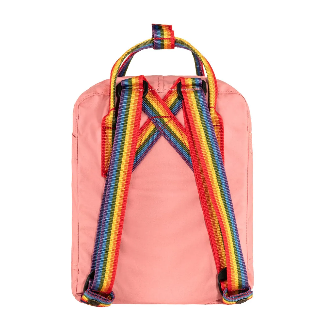 Fjallraven Kanken Mini Backpack Pink Rainbow Pattern