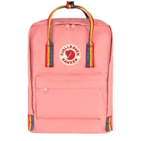 Fjallraven Kanken Rainbow Classic Backpack Pink Rainbow Pattern