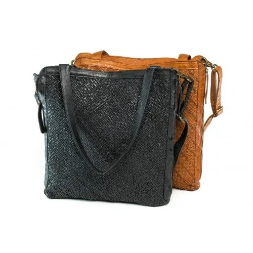 Full Grain Pinapple Women's Leather Crossbody Bag FG-43