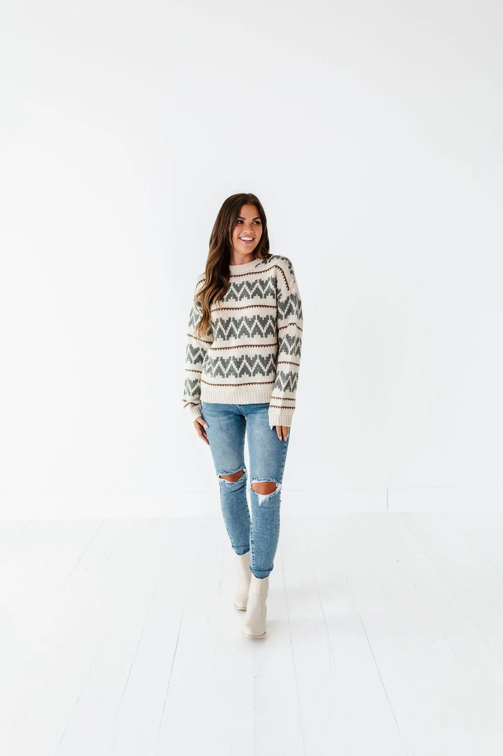 Geneva Crewneck Sweater