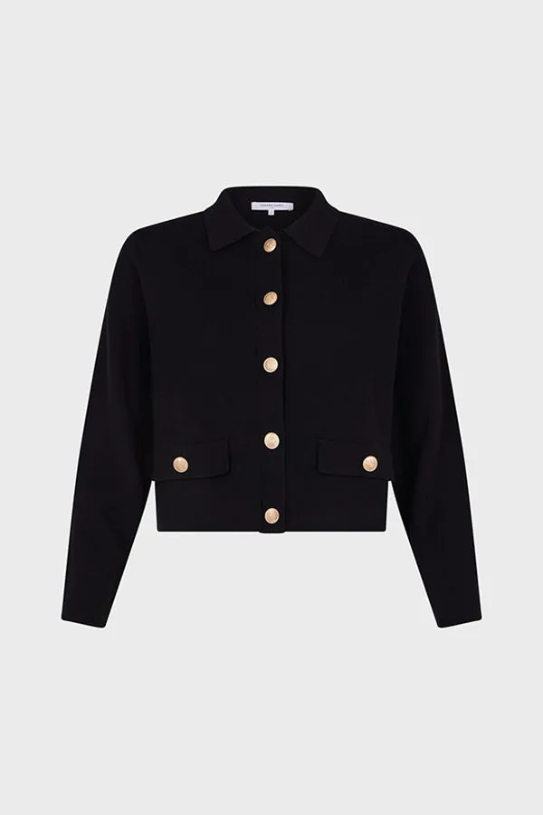 Gerard Darel JULIE GOLDEN BUTTONS CARDIGAN