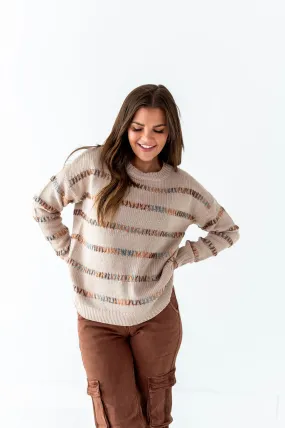 Glen Textured Sweater