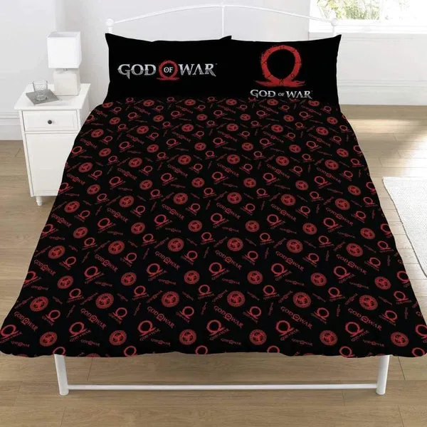 God of War Double Duvet Cover Bedding Set