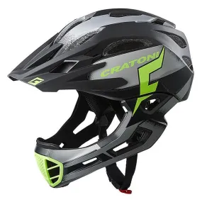 helmet Cratoni C-Maniac Pro - Black/Lime Matt