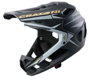 helmet Cratoni Interceptor 2.0 - Black/Gold Matt