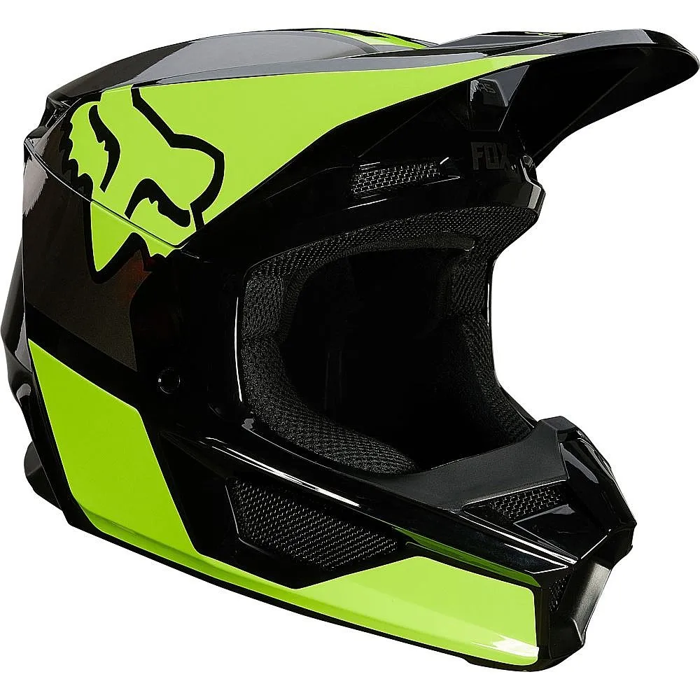 helmet Fox V1 Revn Mips - Fluo Yellow