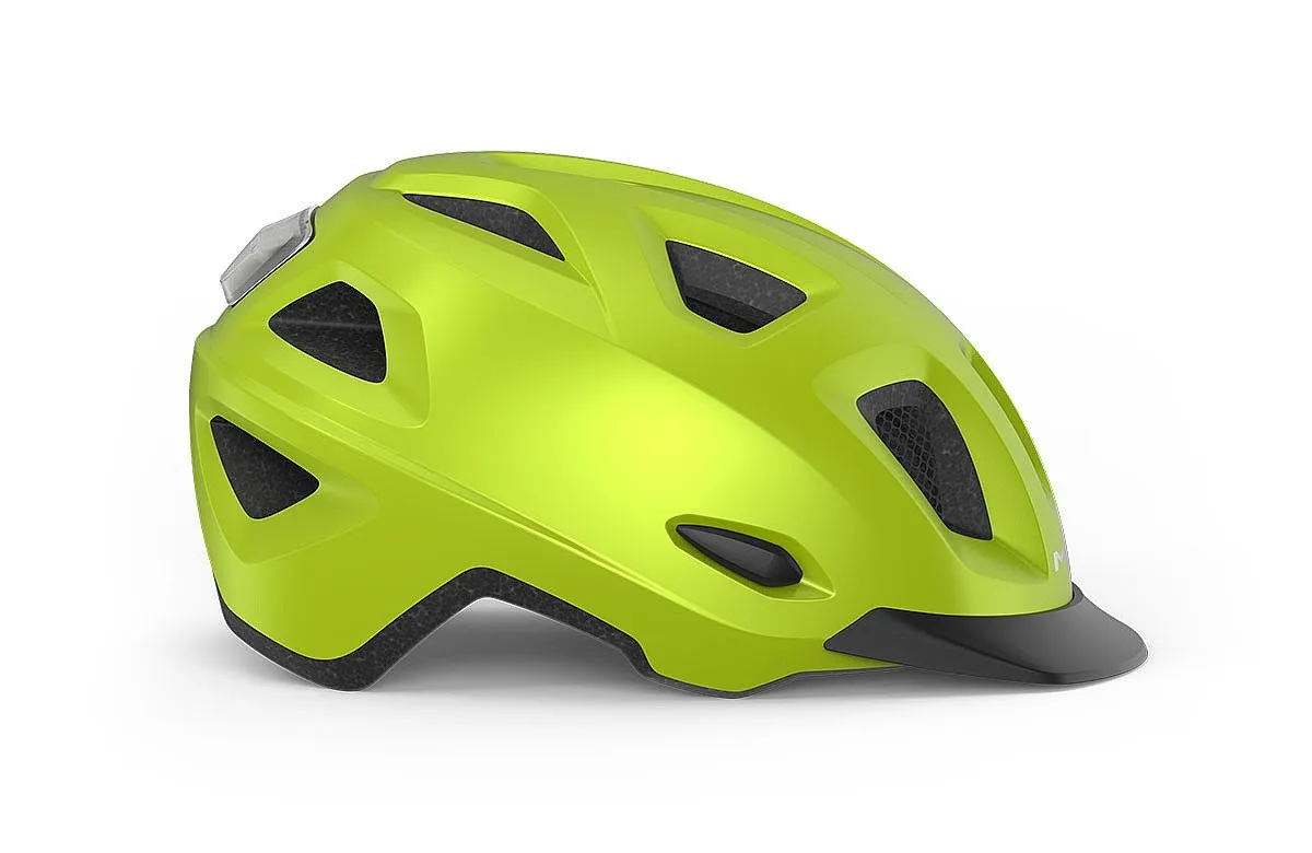 helmet MET Mobilite Mips - Reflex Yellow Mat