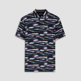 Hendrix Abstract Print Polo Shirt