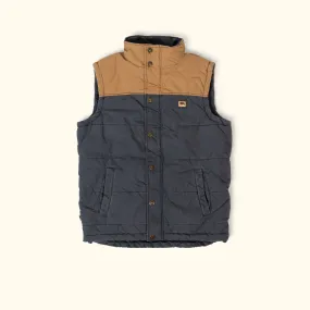 Hudson Vest | Navy & Khaki