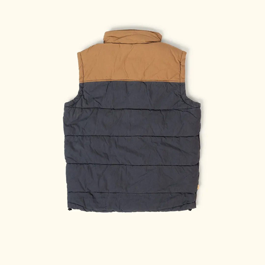 Hudson Vest | Navy & Khaki