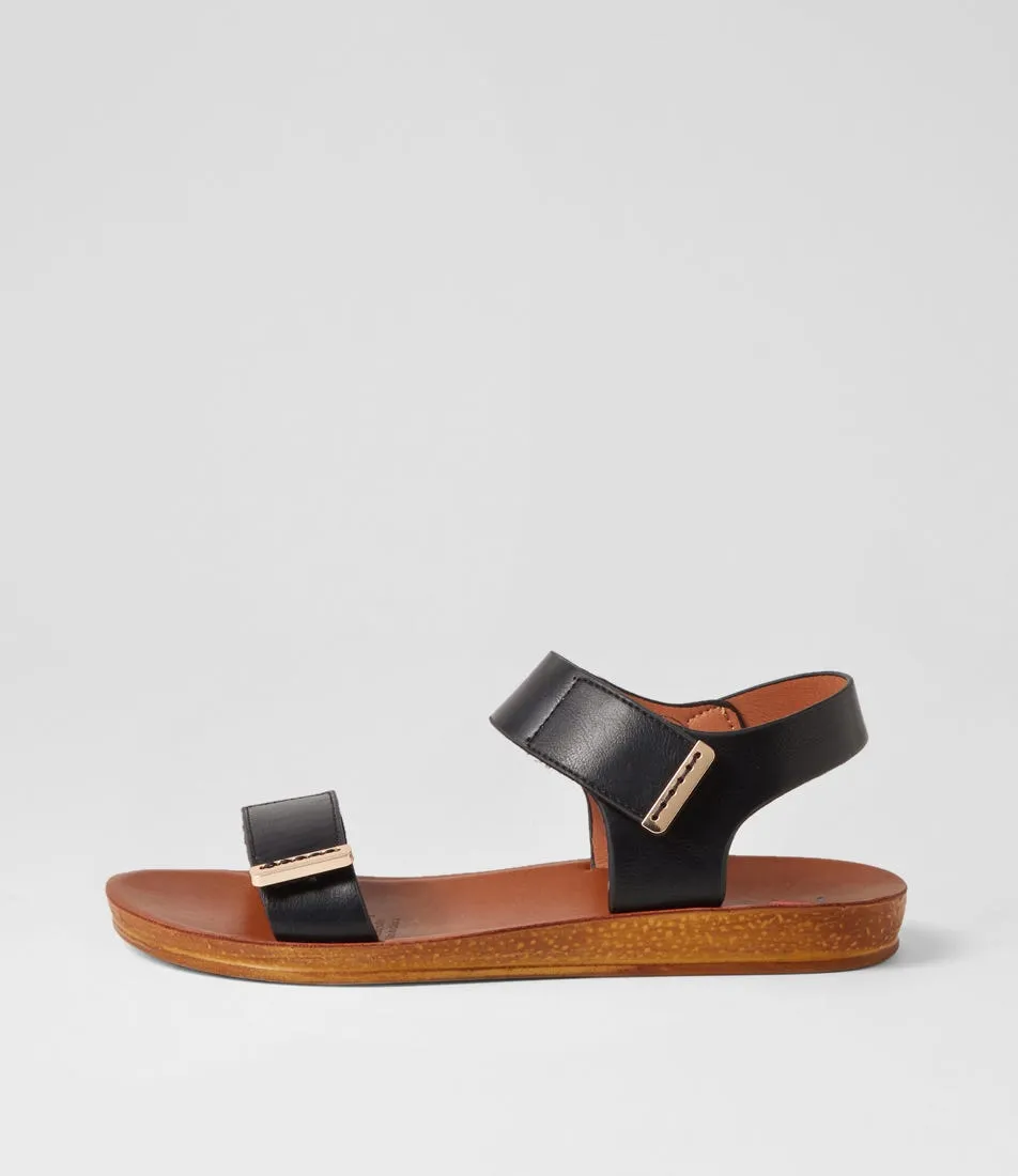 I LOVE BILLY Krait Black Sandals