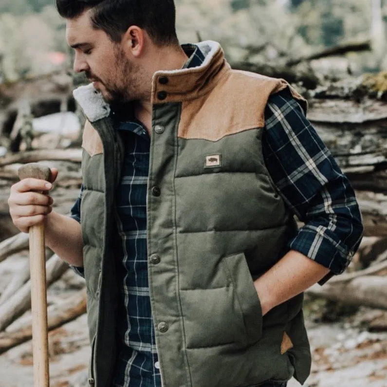 Jackson Vest w/ Sherpa Collar | Pine & Lumber