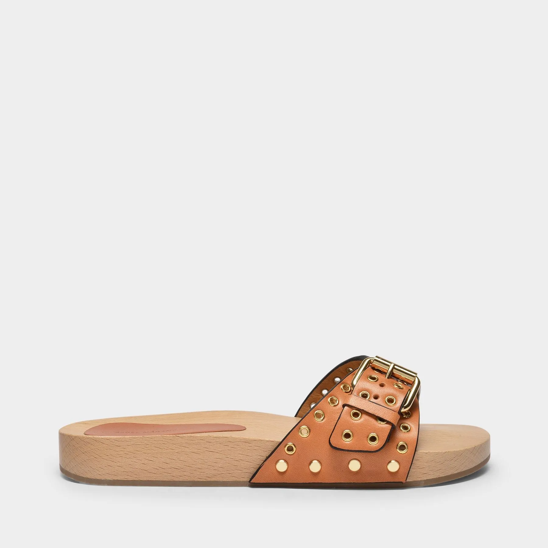 Jaso Sandals in Neutral Leather