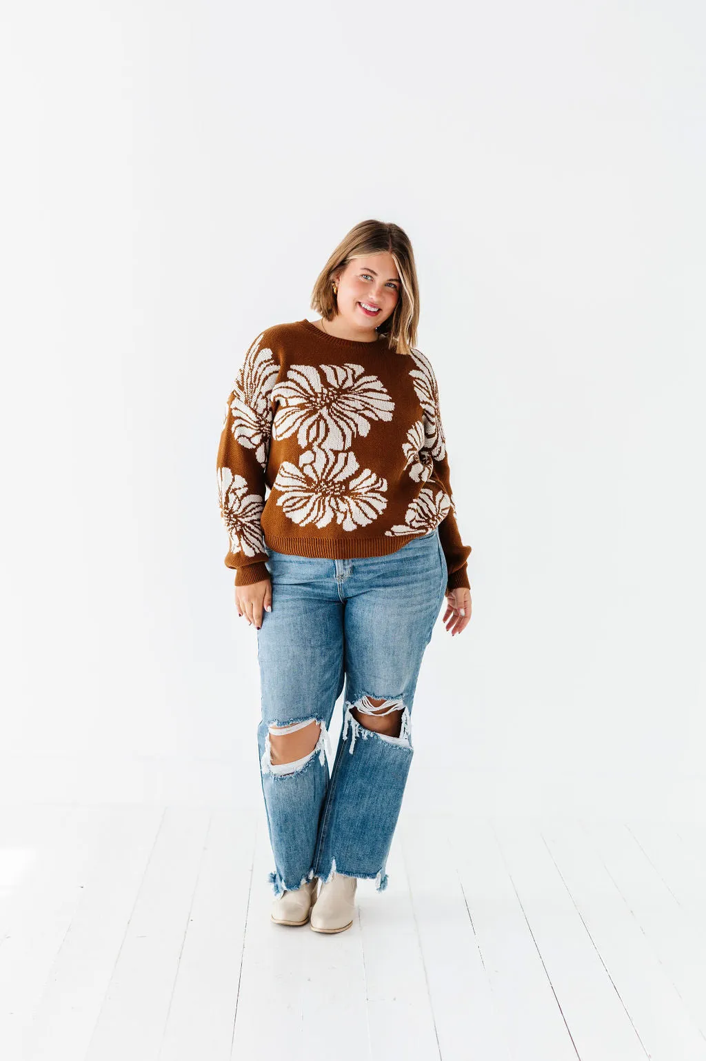 Jasper Sweater in Brown