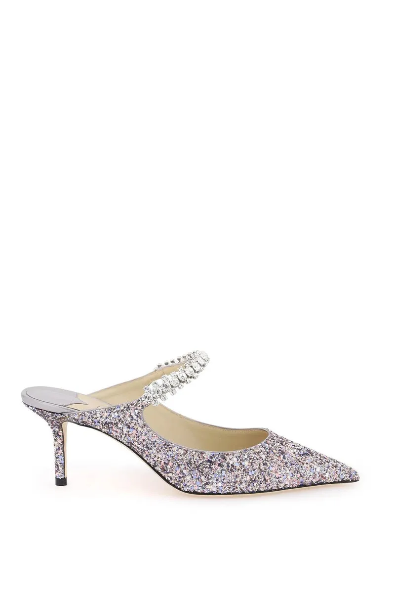 Jimmy Choo    Jimmy Choo Bing 65 Glitter Mules