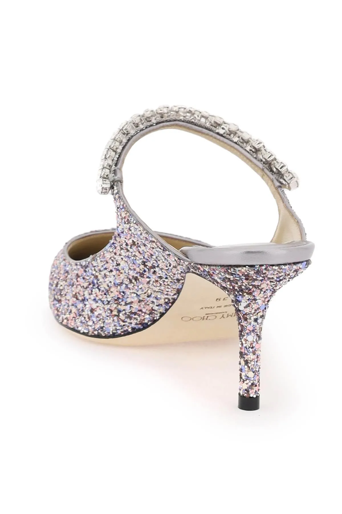 Jimmy Choo    Jimmy Choo Bing 65 Glitter Mules