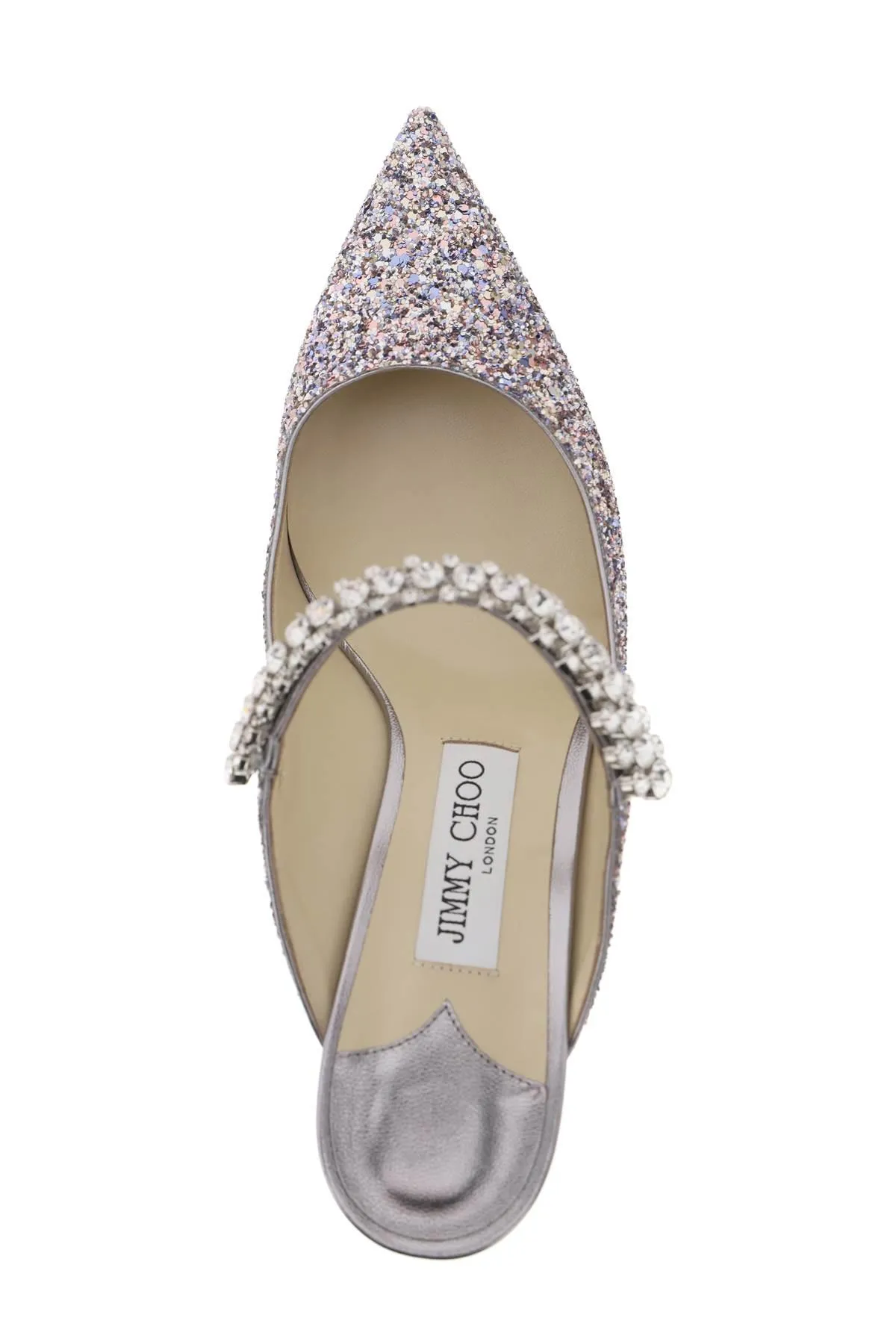 Jimmy Choo    Jimmy Choo Bing 65 Glitter Mules