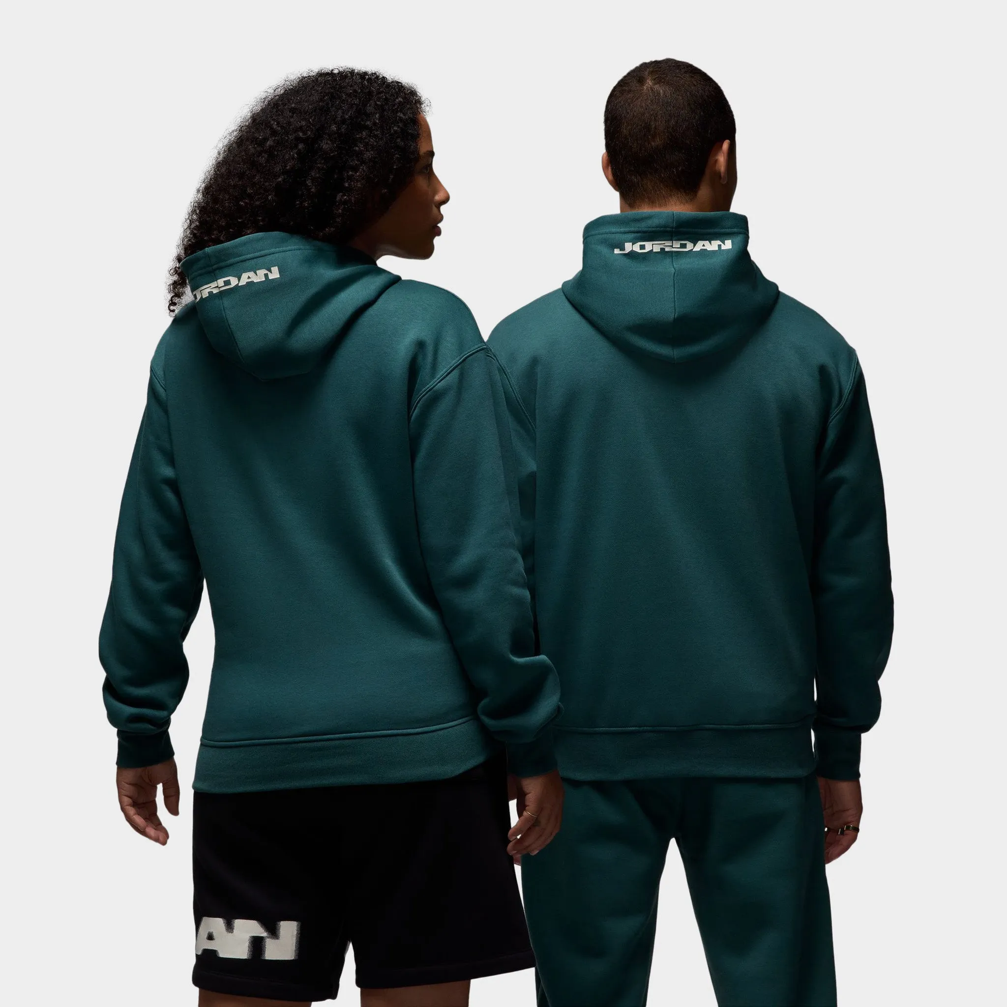 Jordan Flight MVP Fleece Pullover Hoodie / Oxidized Green