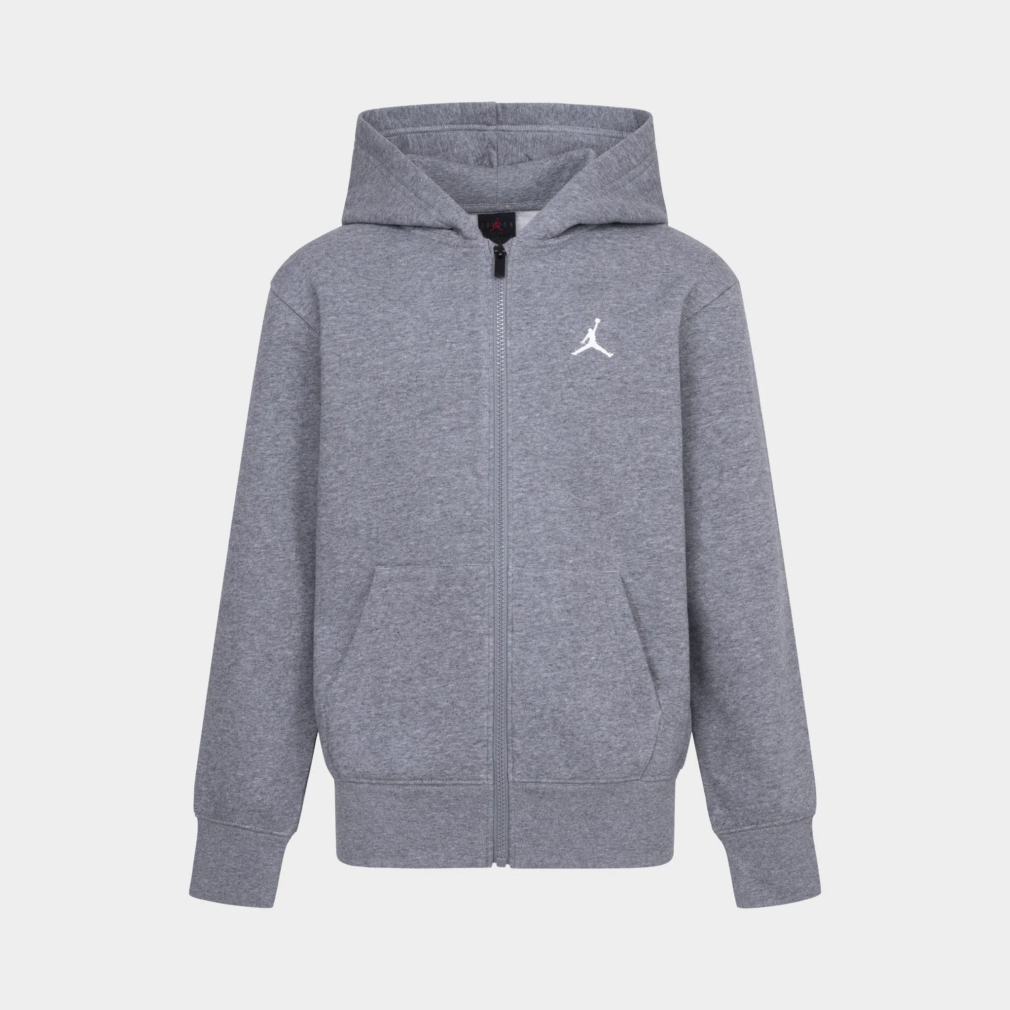 Jordan Junior Boys' Full-Zip Hoodie / Carbon Heather