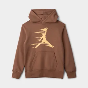 Jordan Junior Boys' Motion Jumpman Pullover Hoodie / Archaeo Brown