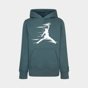 Jordan Junior Boys' Motion Jumpman Pullover Hoodie / Oxidized Green