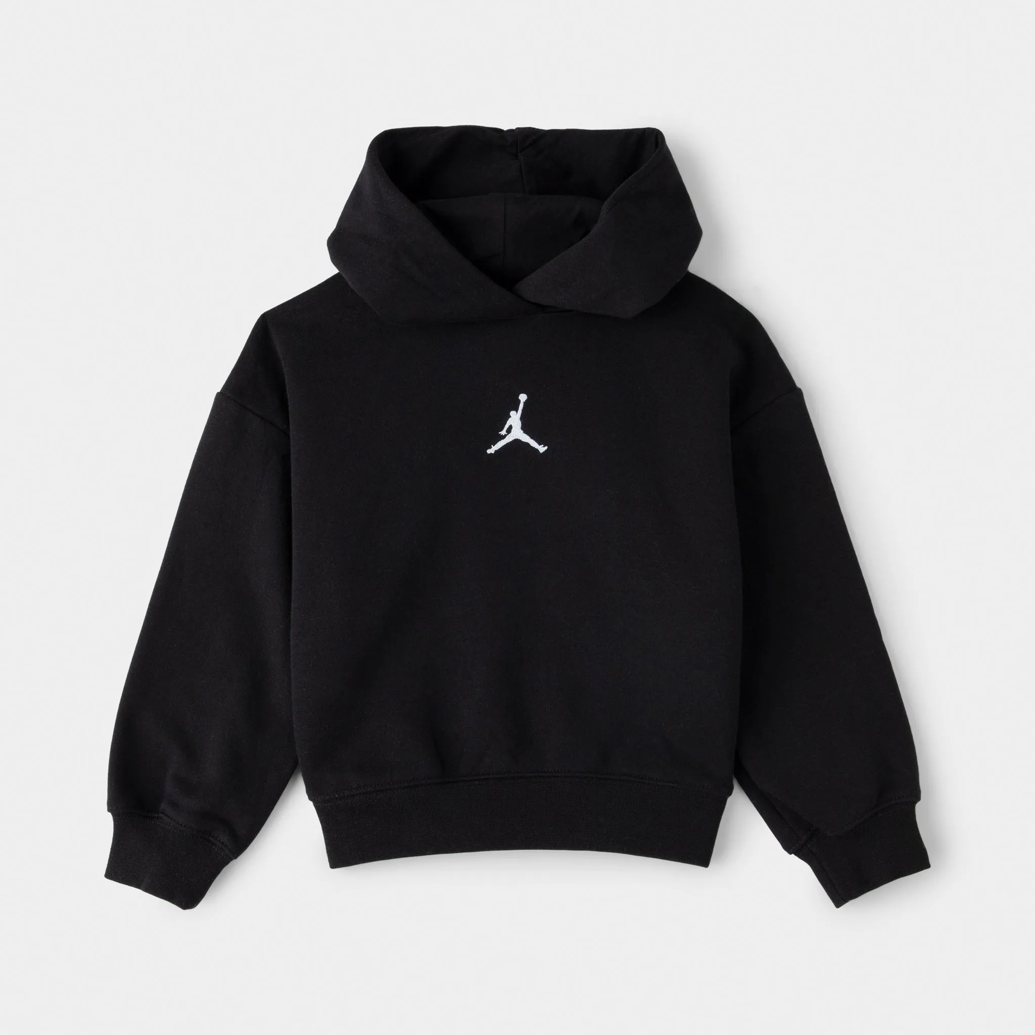 Jordan Junior Girls' Icon Play Pullover Hoodie / Black