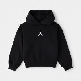 Jordan Junior Girls' Icon Play Pullover Hoodie / Black