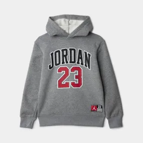 Jordan Juniors' Fleece Pullover Hoodie / Carbon Heather