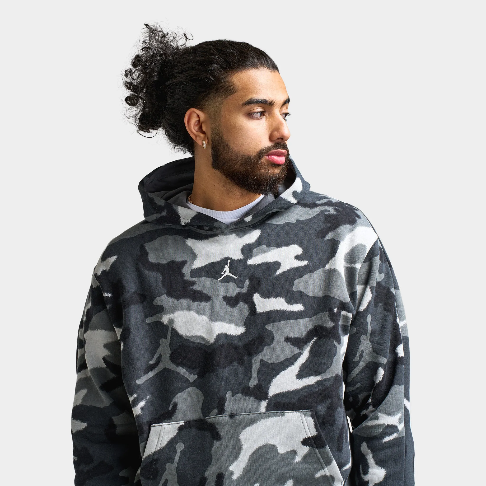 Jordan MVP Camo Pullover Hoodie Black / Sail - Sail