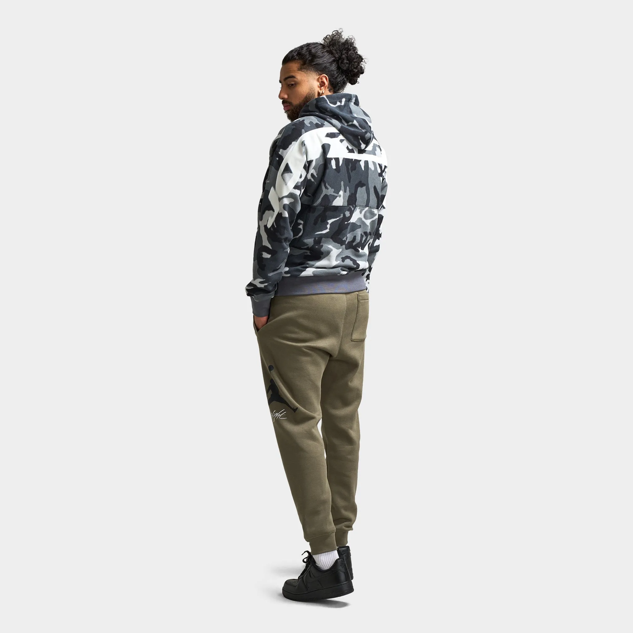 Jordan MVP Camo Pullover Hoodie Black / Sail - Sail