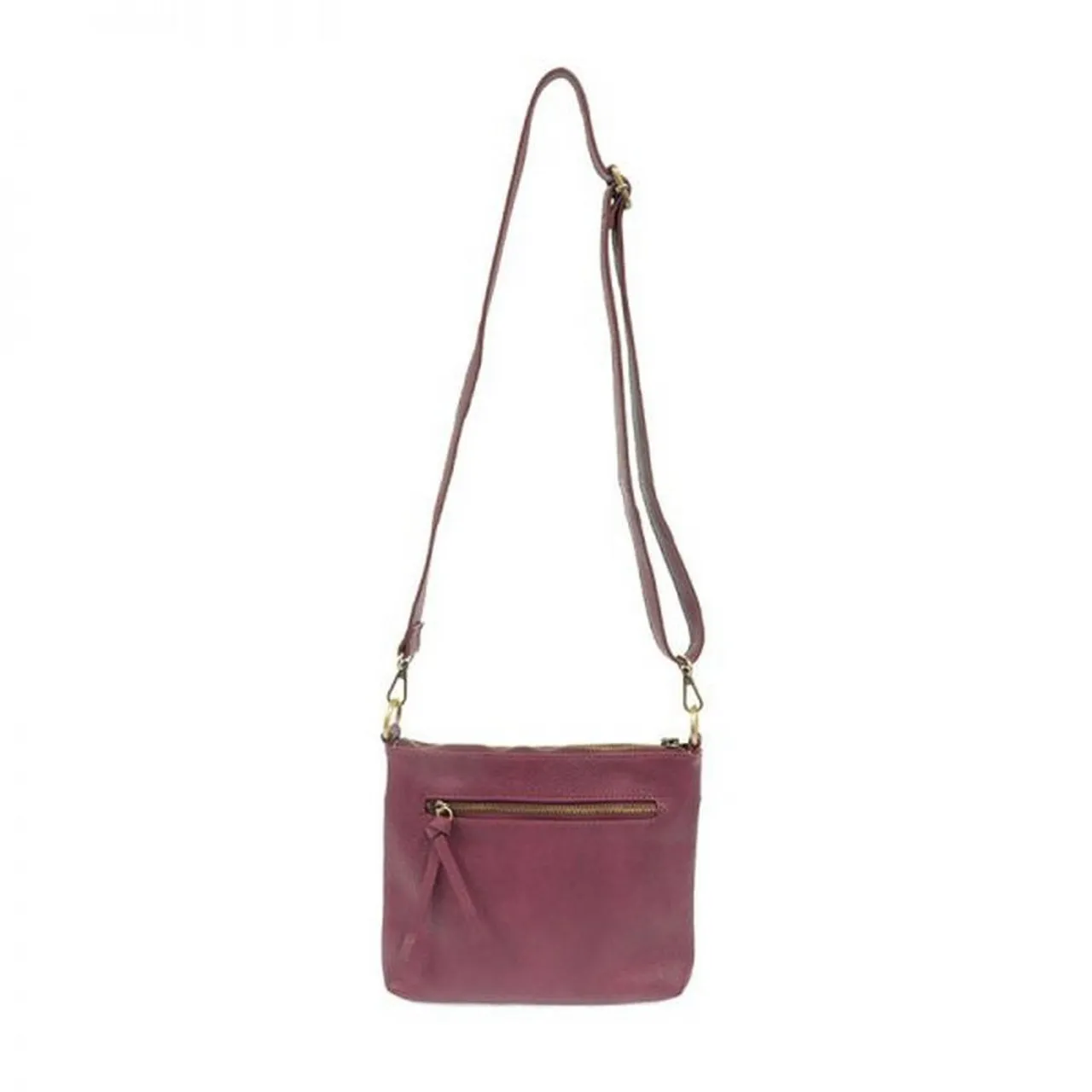 Joy Susan Layla Top Zip Crossbody Bag - Magenta