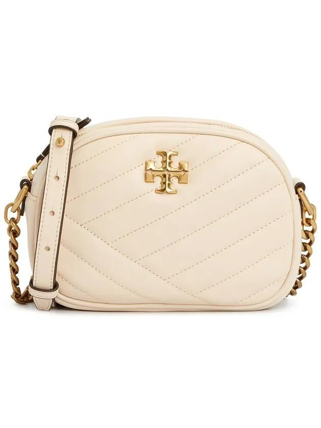 Kira Chevron Camera Cross Bag Ivory