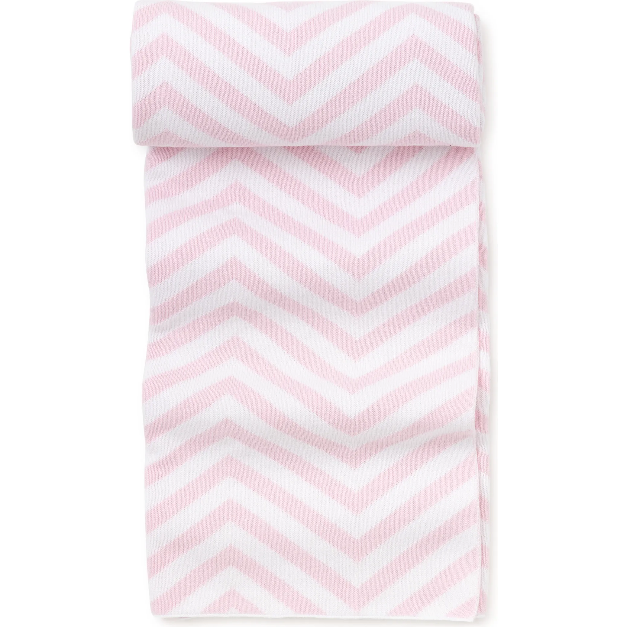 Kissy Kissy Chevron Novelty Blanket, Pink