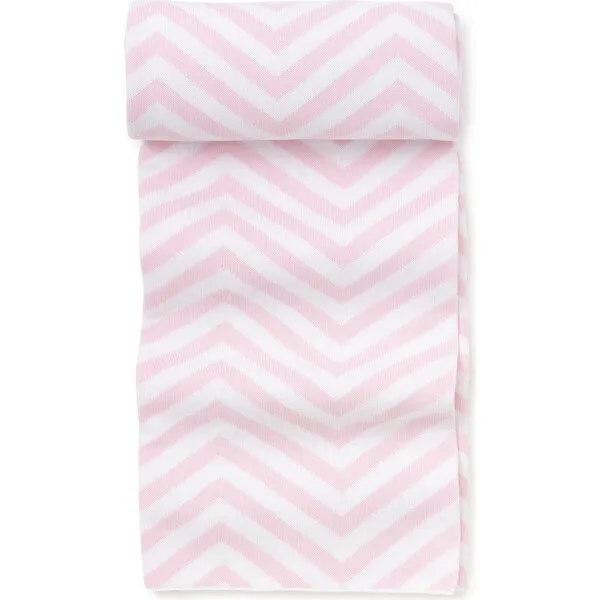 Kissy Kissy Chevron Novelty Blanket, Pink