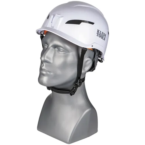 Klein Type-2 Non-Vented Class-E Safety Helmet, White 60564