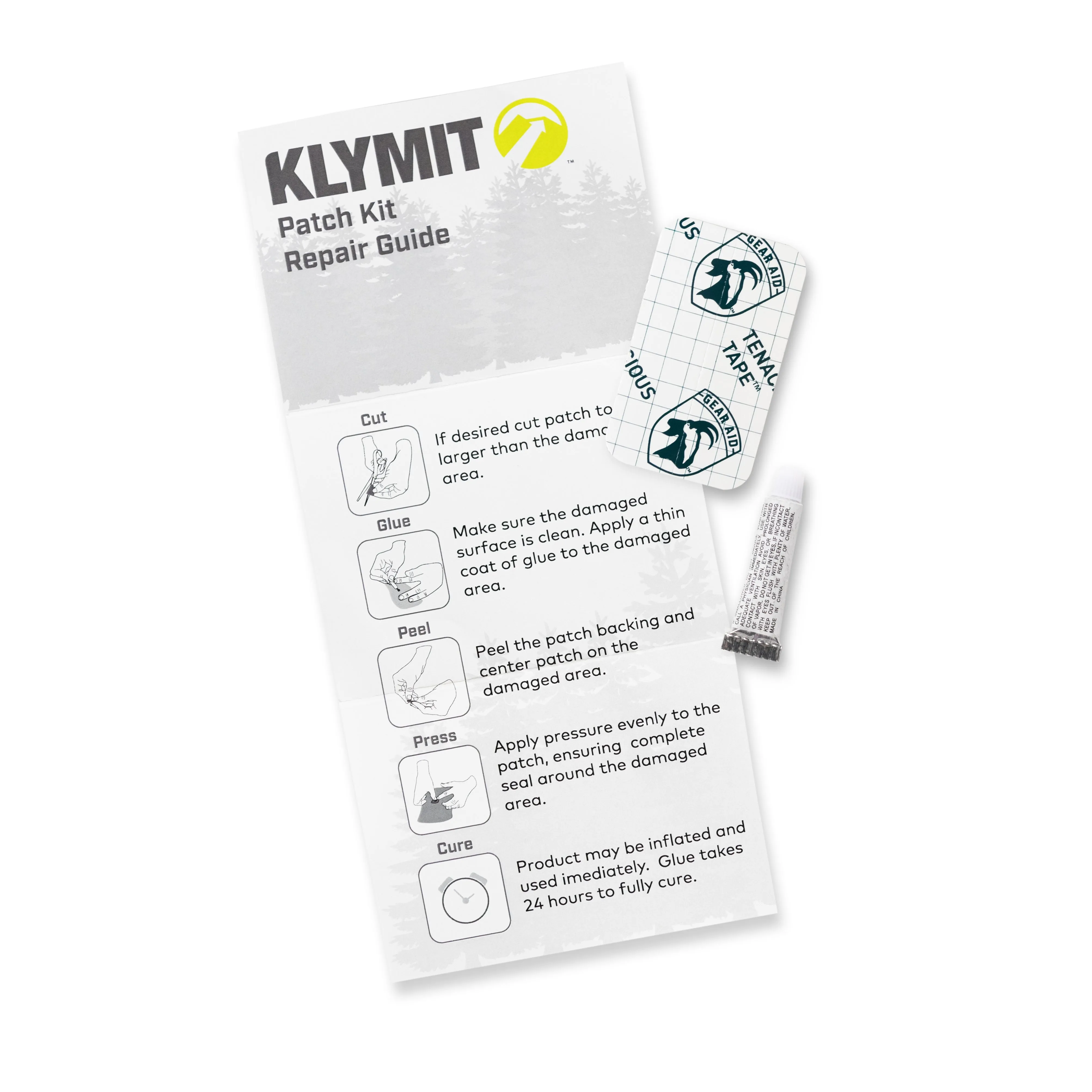 Klymit Klymit Static V Lightweight Sleeping Pad Set Options - V Sheet, Pillow X, or Air Pump & Patch Kit