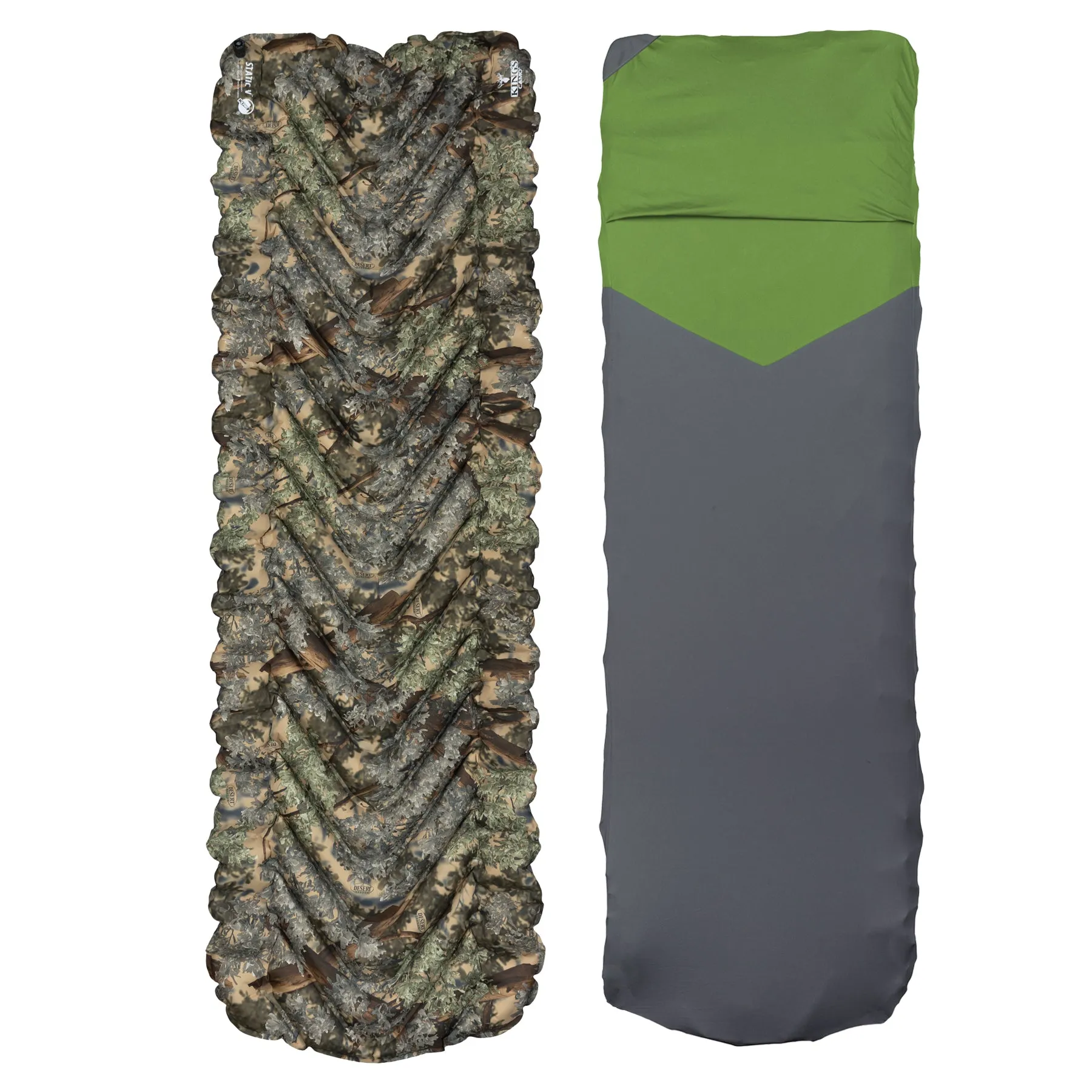 Klymit Klymit Static V Lightweight Sleeping Pad Set Options - V Sheet, Pillow X, or Air Pump & Patch Kit