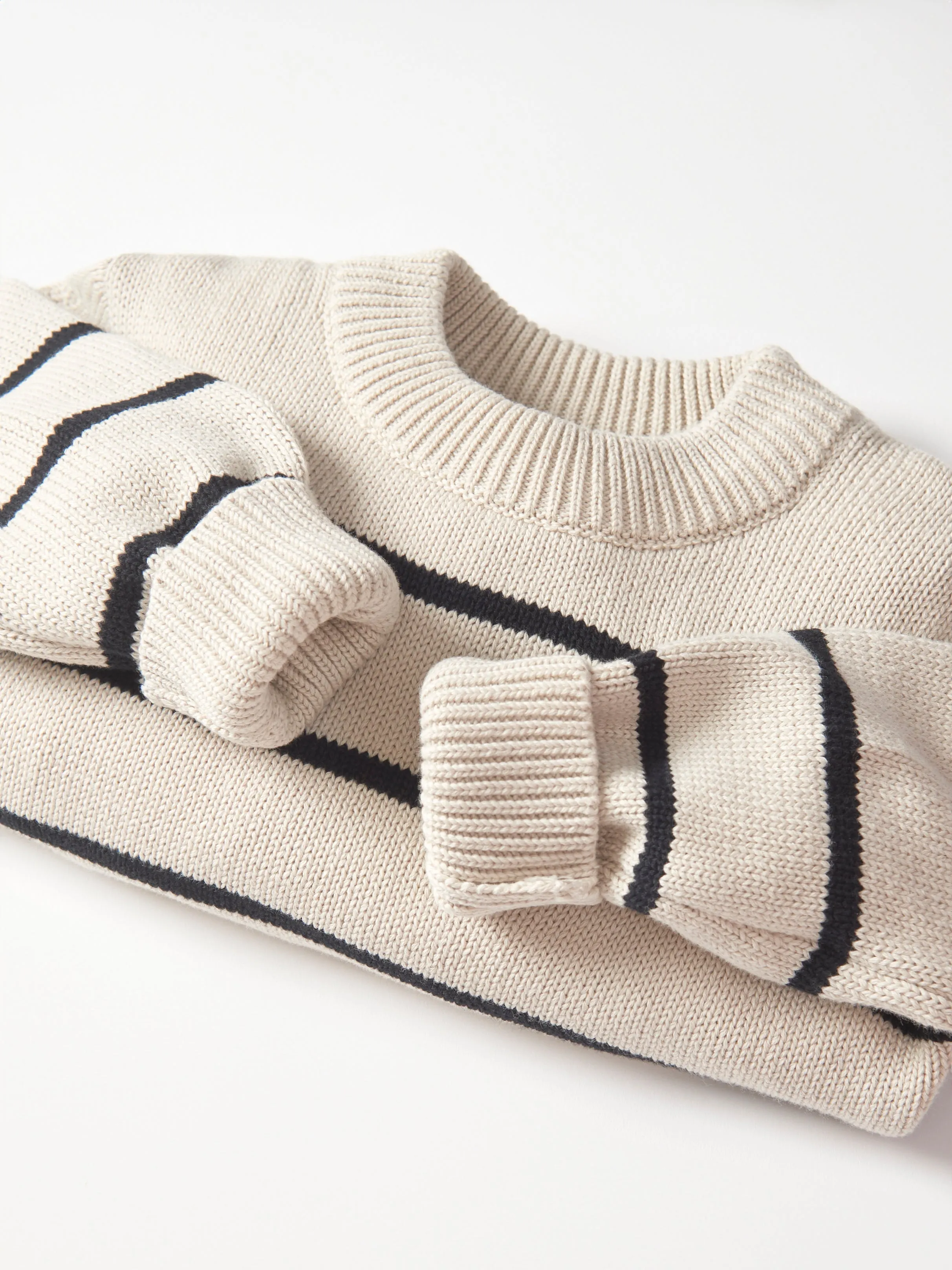 Knit Sweater - Pinstripe